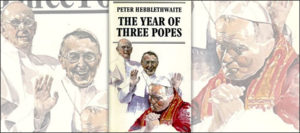 The Year Of Three Popes by Peter Hebblethwaite book cover