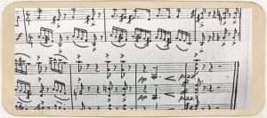 Engraved score of String Quartet in C (section)
