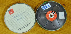 Shakespeare lectures on reel to reel tape