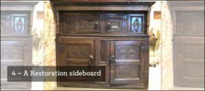4) A Restoration sideboard