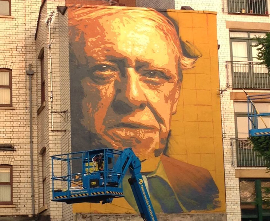 Creation of the Tib Street mural in 2016