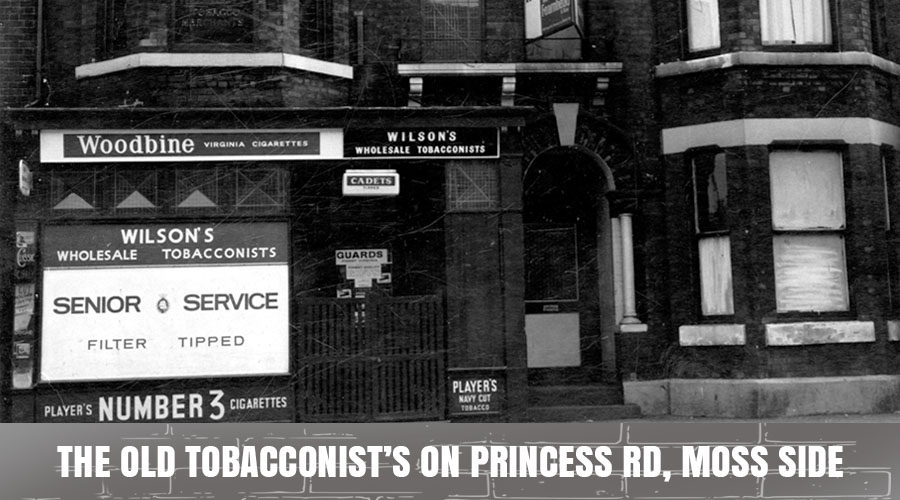 The old tobacconists on Princess Rd, Moss Side