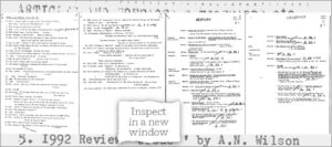 Burgess last writings 1992 and 1993 1 - inspect in a new window