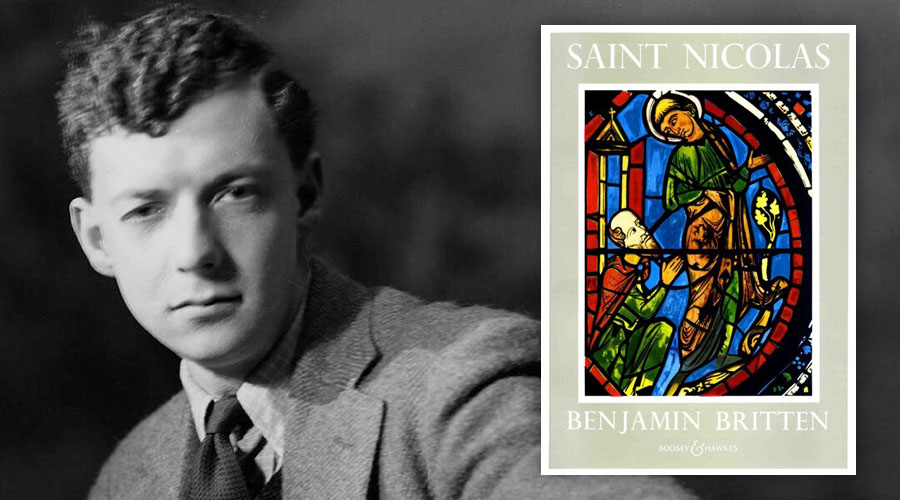 Benjamin Britten and Saint Nicolas book