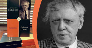 Collected Poems book and Anthony Burgess