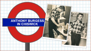 Anthony Burgess in Chiswick plus photos of Burgess in his Chiswick kitchen
