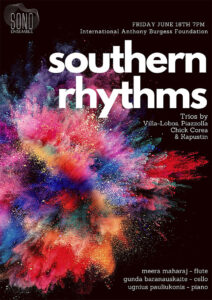 SONO ensemble Southern Rhythms poster