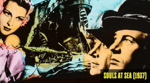 A promotional poster for Souls at Sea