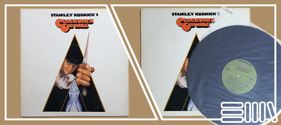 A Clockwork Orange soundtrack vinyl record