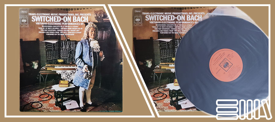 Switched On Bach record cover