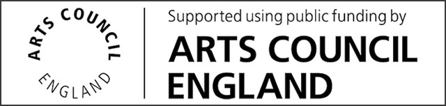 Supported using public funding by Arts Council England