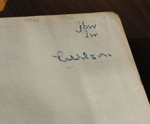 Faber Book of Modern Verse initials
