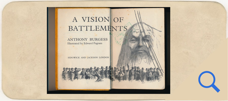 A Vision Of Battlements inside cover design link